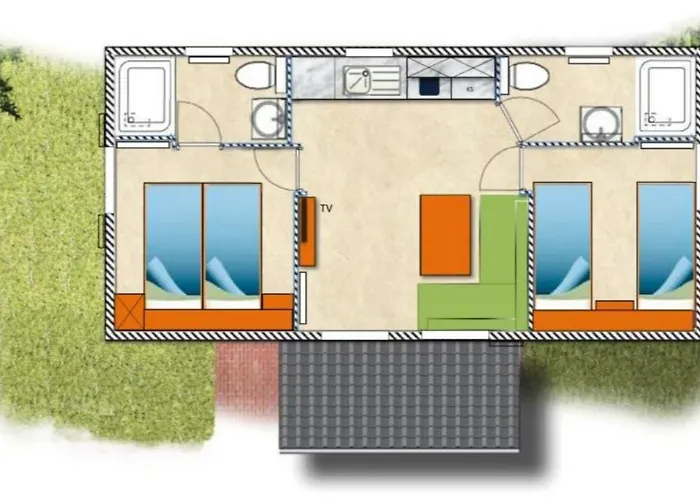 Apartament Mobilheime Kahl - Haus Duesseldorf Kahl am Main